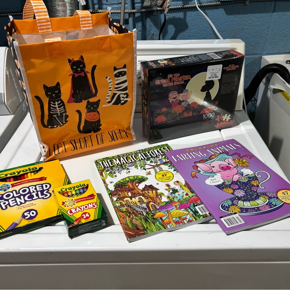 Halloween Cat Party Gift Bag